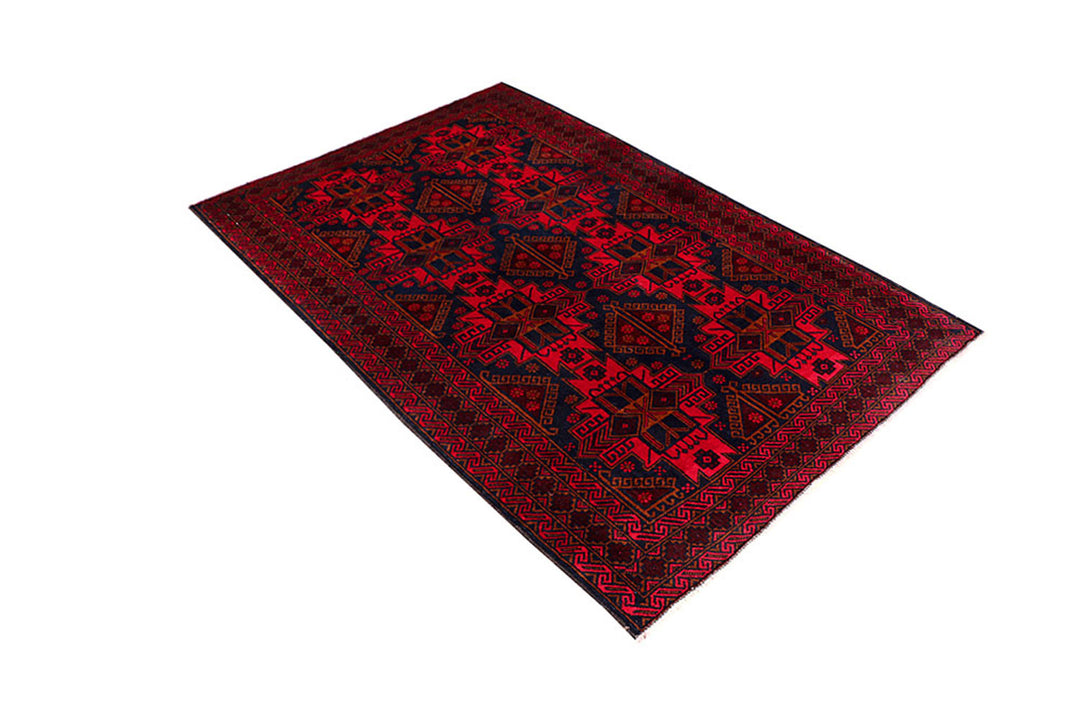 Dark Blue Baluchi 3' 11 x 6' 4 - No. 64180
