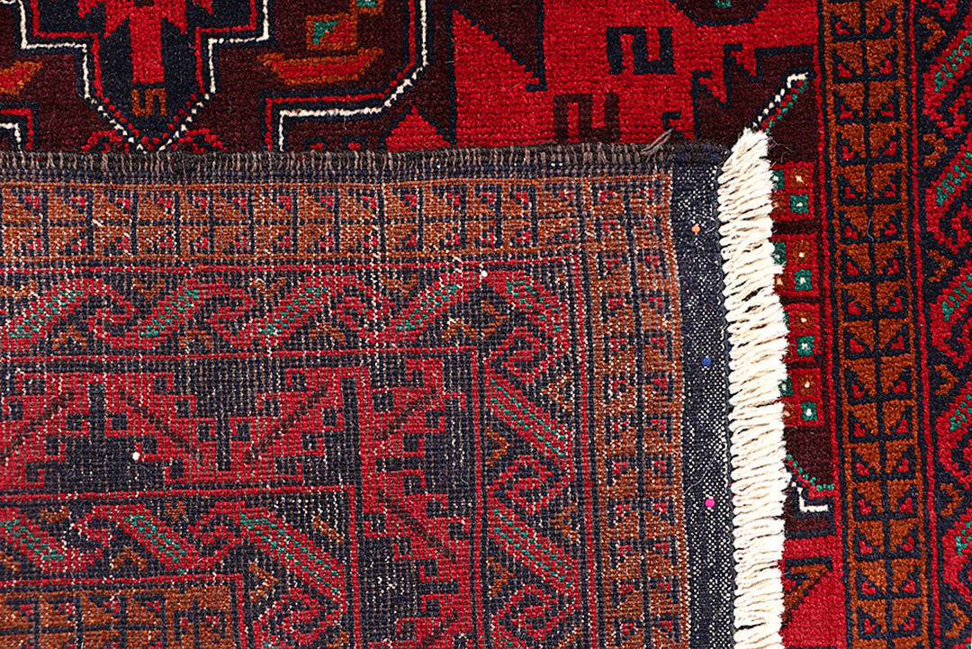 Firebrick Baluchi 3' 10 x 6' 1 - No. 64181