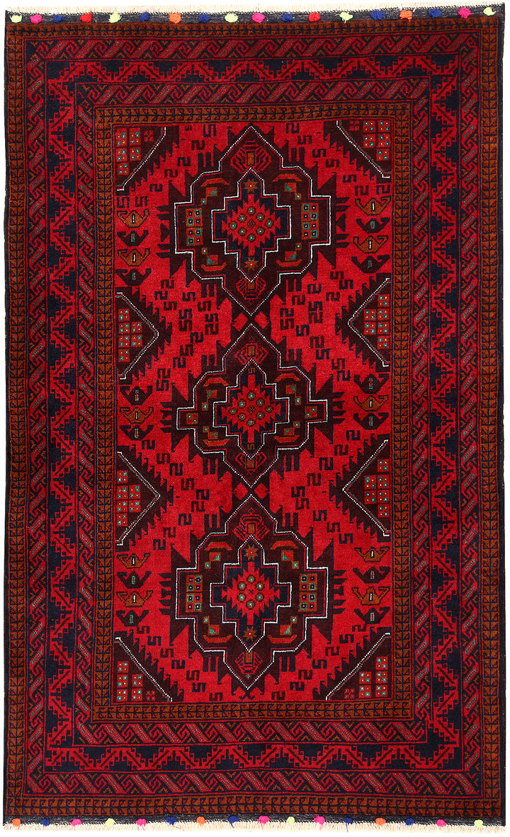 Firebrick Baluchi 3' 10 x 6' 1 - No. 64181