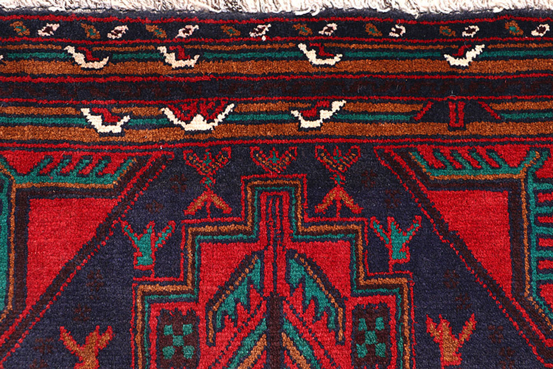 Dark Blue Baluchi 3' 7 x 6' 4 - No. 64192