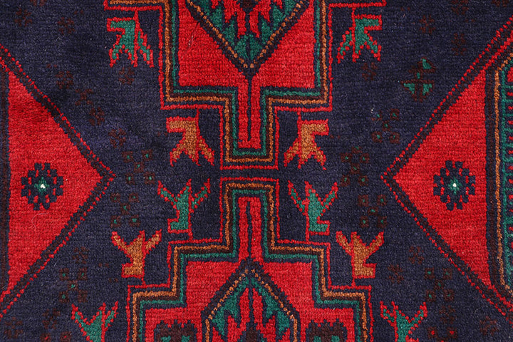 Dark Blue Baluchi 3' 7 x 6' 4 - No. 64192