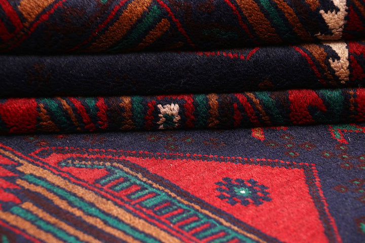 Dark Blue Baluchi 3' 7 x 6' 4 - No. 64192