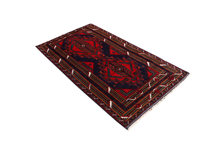 Dark Blue Baluchi 3' 7 x 6' 4 - No. 64192