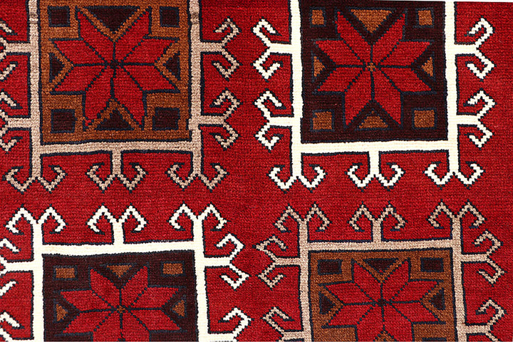 Saddle Brown Baluchi 3' 11 x 6' 3 - No. 64198