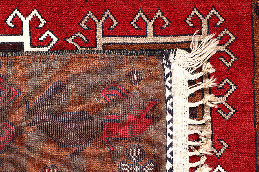 Saddle Brown Baluchi 3' 11 x 6' 3 - No. 64198