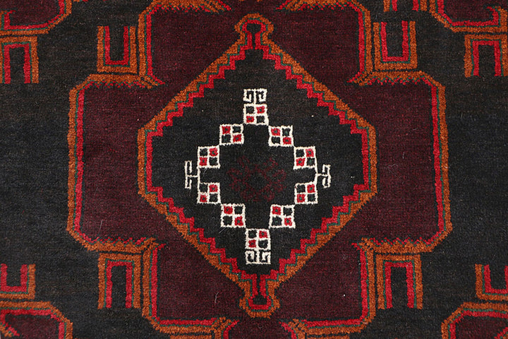 Black Baluchi 3' 4 x 6' 2 - No. 64199