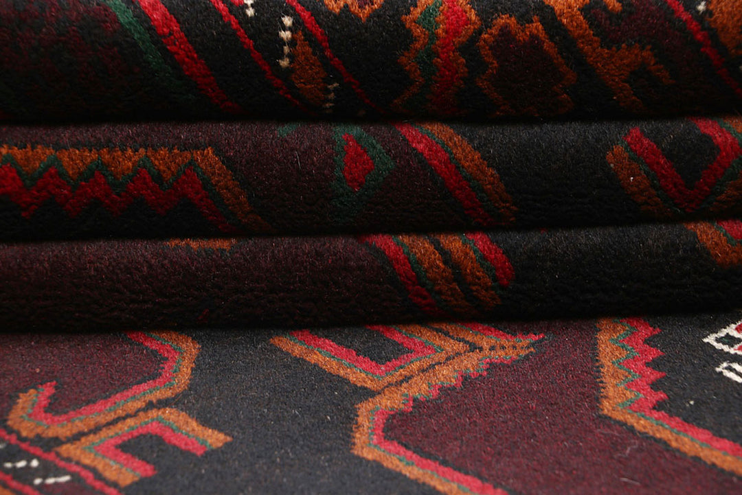 Black Baluchi 3' 4 x 6' 2 - No. 64199