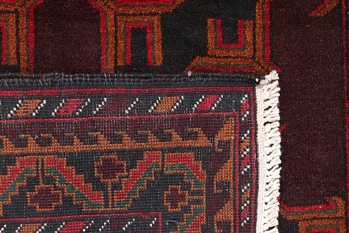 Black Baluchi 3' 4 x 6' 2 - No. 64199