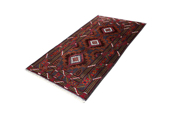 Dark Blue Baluchi 3' 7 x 6' 4 - No. 64202