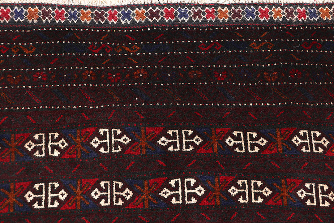 Saddle Brown Baluchi 4' 2 x 6' 1 - No. 64204