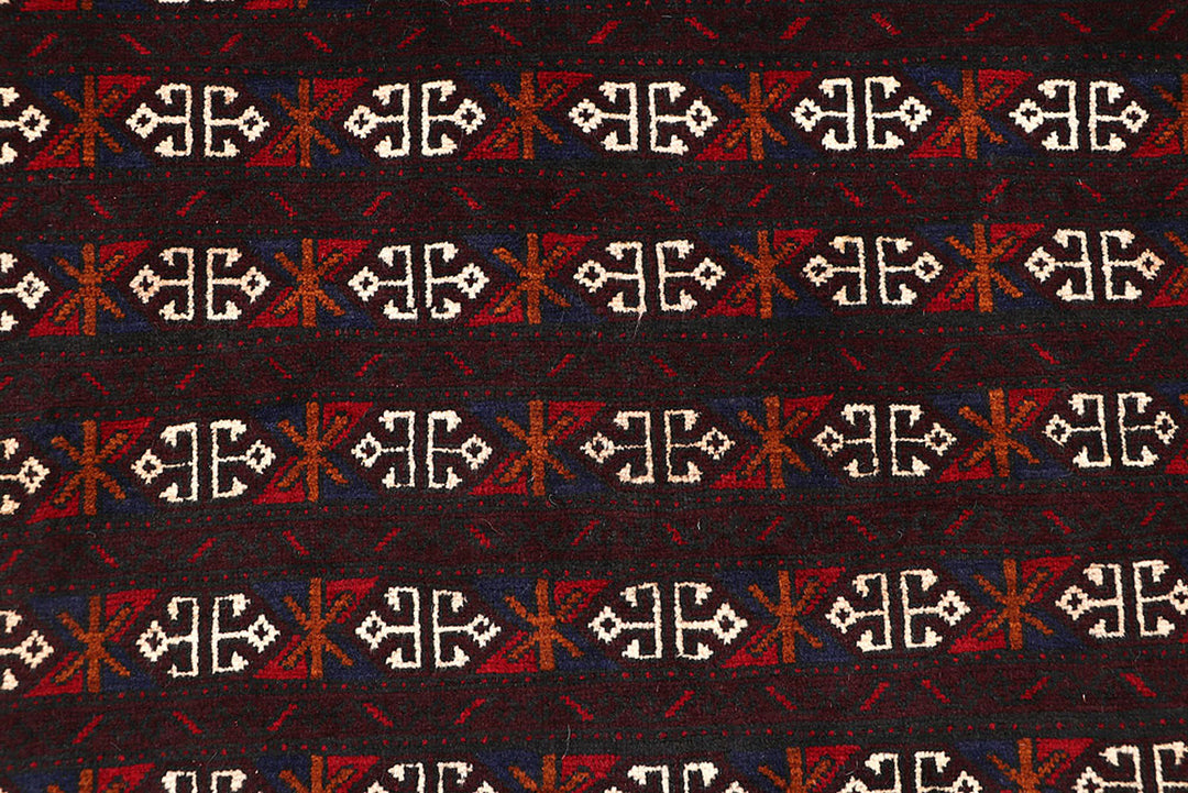 Saddle Brown Baluchi 4' 2 x 6' 1 - No. 64204