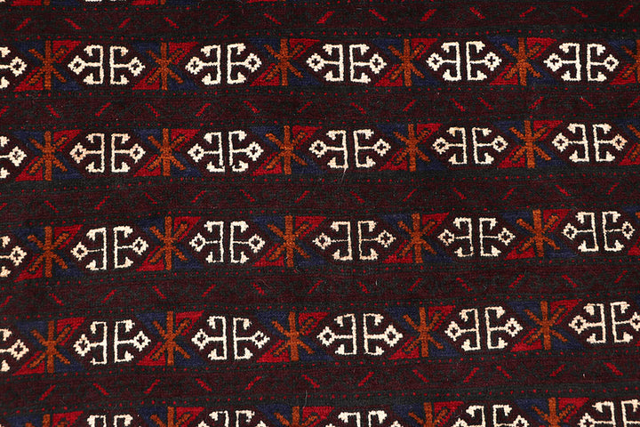 Saddle Brown Baluchi 4' 2 x 6' 1 - No. 64204