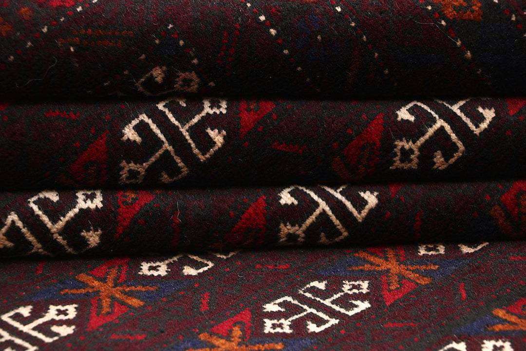 Saddle Brown Baluchi 4' 2 x 6' 1 - No. 64204