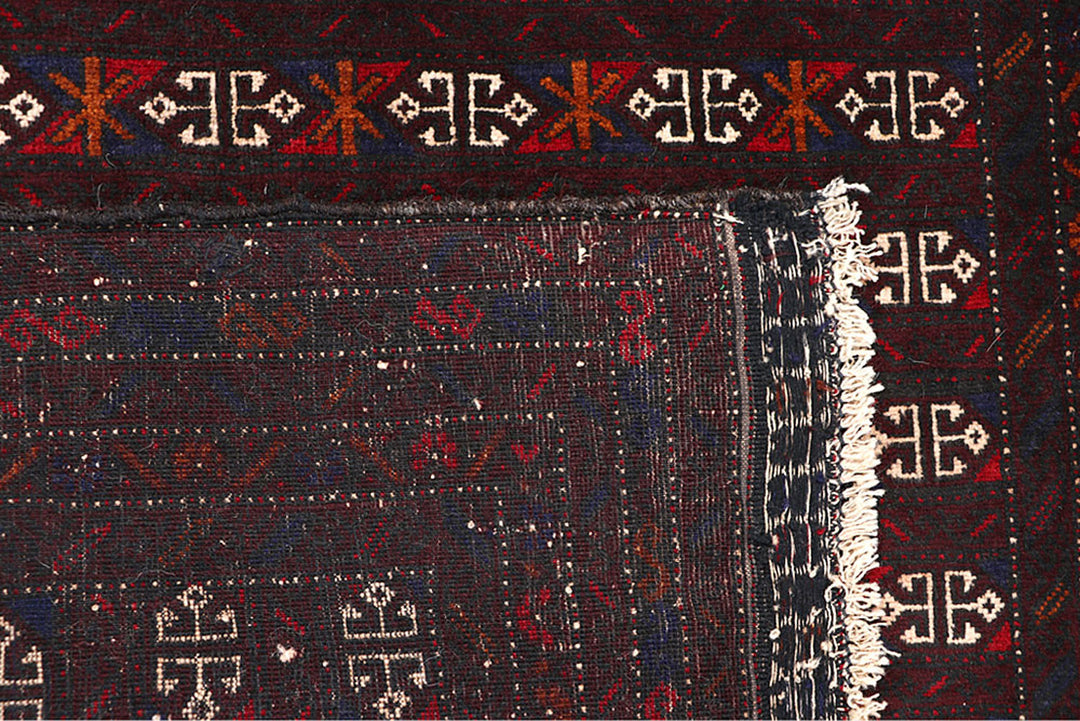 Saddle Brown Baluchi 4' 2 x 6' 1 - No. 64204