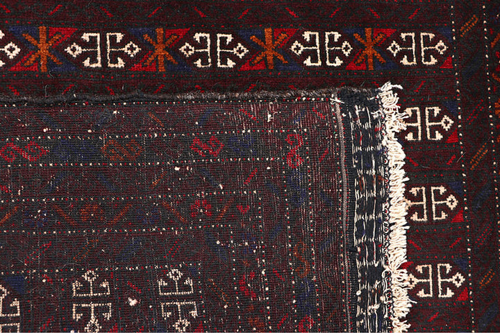 Saddle Brown Baluchi 4' 2 x 6' 1 - No. 64204