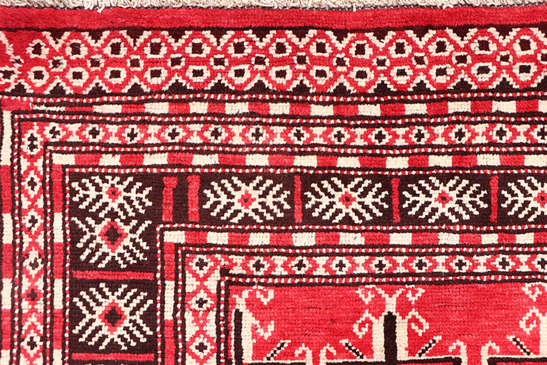 Coral Baluchi 4' 1 x 5' 10 - No. 64206