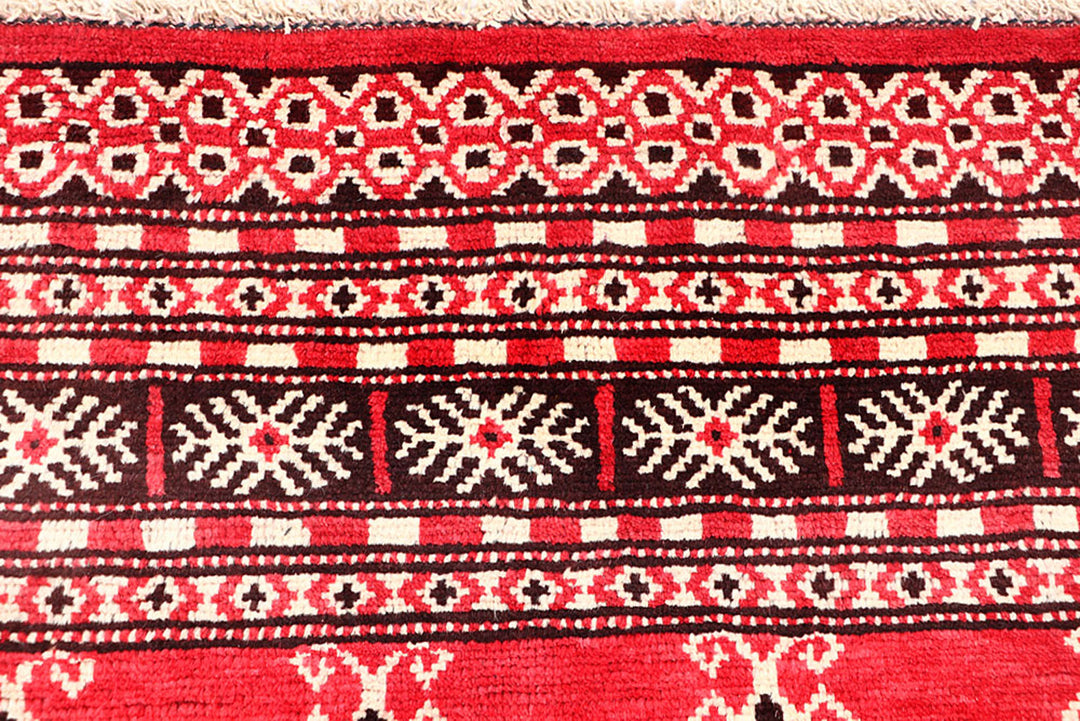 Coral Baluchi 4' 1 x 5' 10 - No. 64206