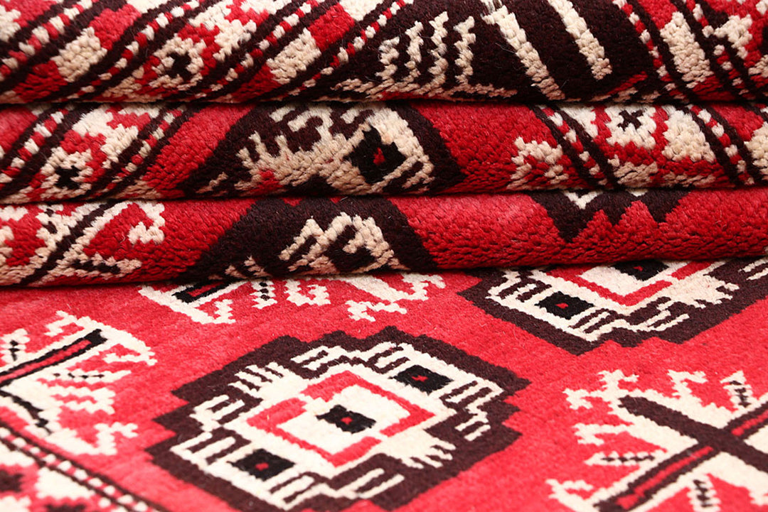 Coral Baluchi 4' 1 x 5' 10 - No. 64206