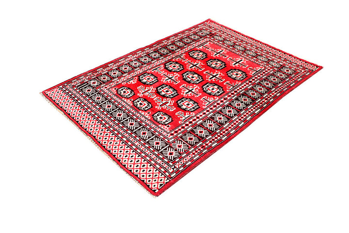 Coral Baluchi 4' 1 x 5' 10 - No. 64206