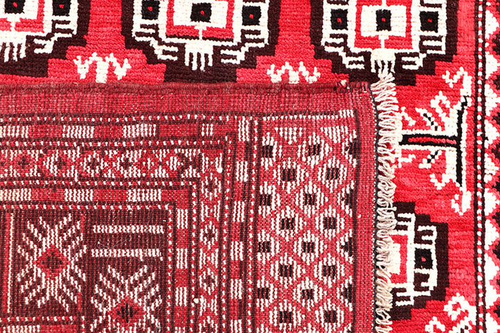 Coral Baluchi 4' 1 x 5' 10 - No. 64206