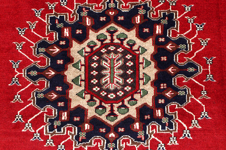 Firebrick Baluchi 4' 6 x 6' 3 - No. 64208