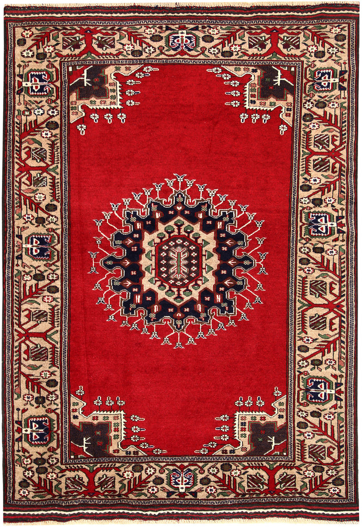 Firebrick Baluchi 4' 6 x 6' 3 - No. 64208