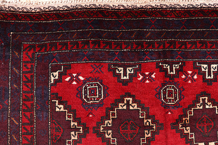 Firebrick Baluchi 4' 1 x 6' 7 - No. 64209