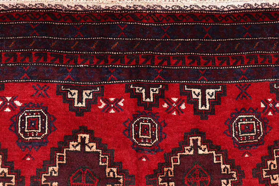 Firebrick Baluchi 4' 1 x 6' 7 - No. 64209