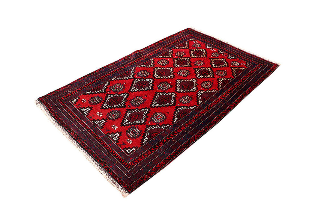 Firebrick Baluchi 4' 1 x 6' 7 - No. 64209