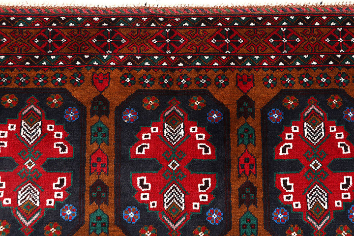 Saddle Brown Baluchi 3' 11 x 6' 4 - No. 64211