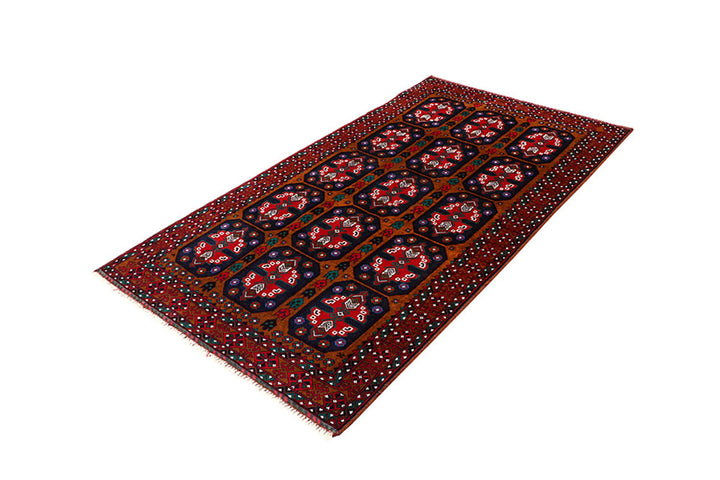 Saddle Brown Baluchi 3' 11 x 6' 4 - No. 64211