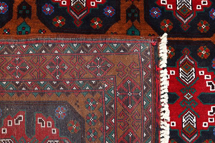 Saddle Brown Baluchi 3' 11 x 6' 4 - No. 64211