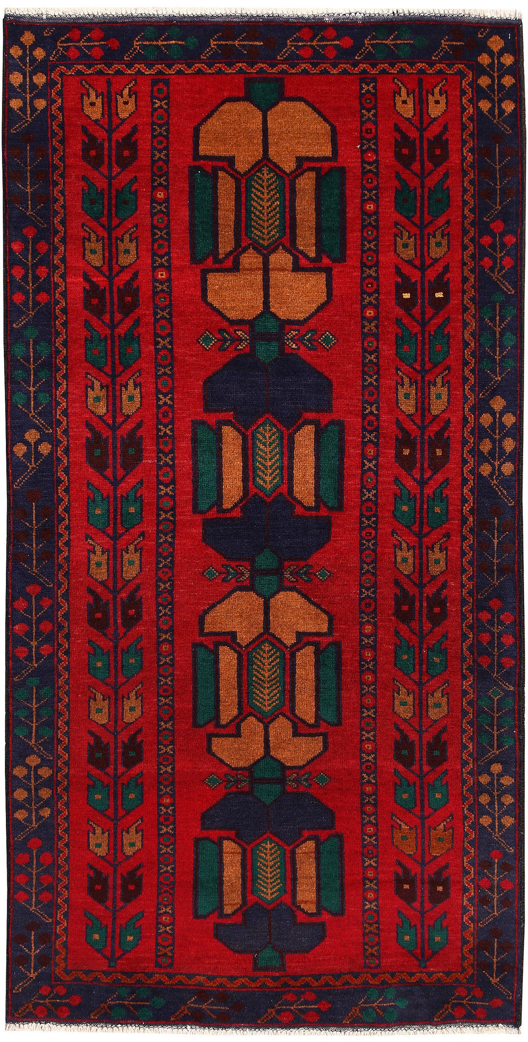 Firebrick Baluchi 3' 4 x 6' 7 - No. 64254