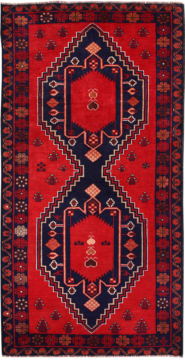 Firebrick Baluchi 3' 5 x 6' 10 - No. 64256