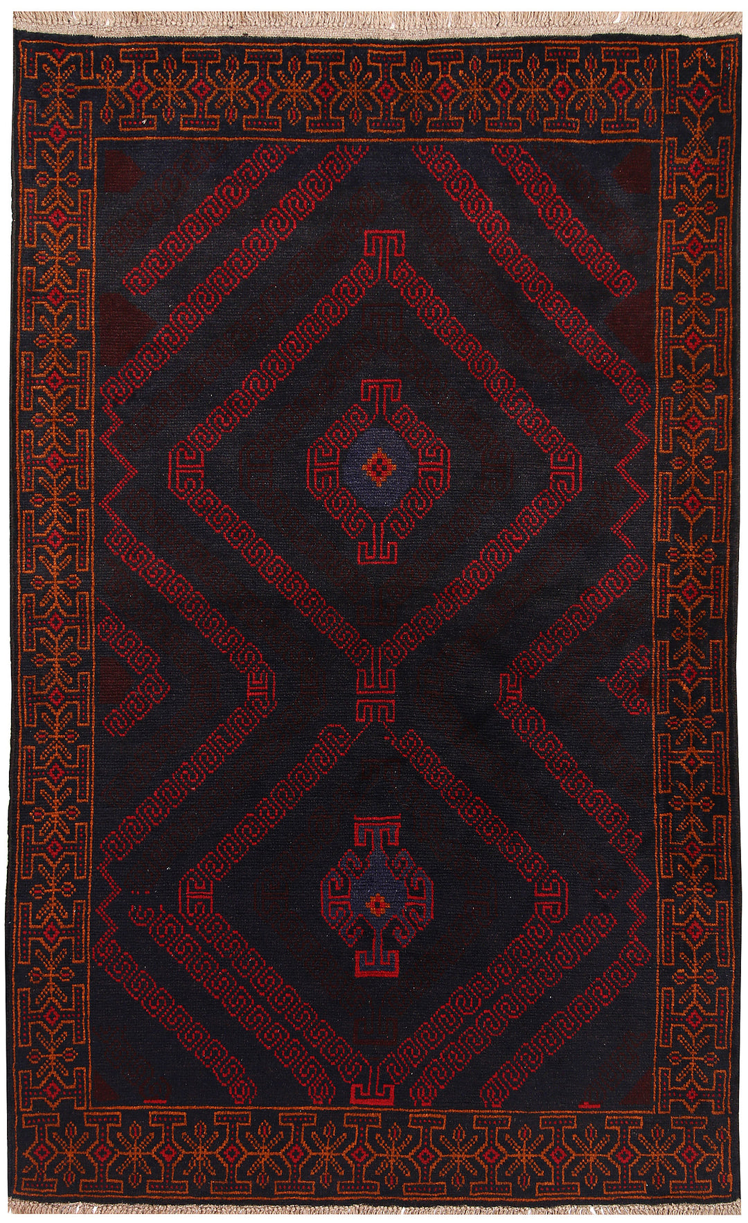 Multi Colored Baluchi 3' 10 x 6' - No. 64263 - ALRUG Rug Store
