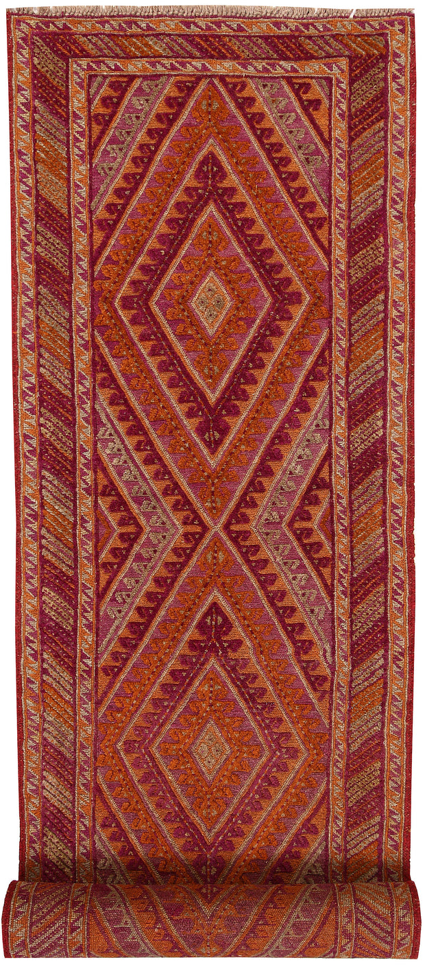 Multi Colored Mashwani 2' 8 x 12' 8 - No. 64269 - ALRUG Rug Store