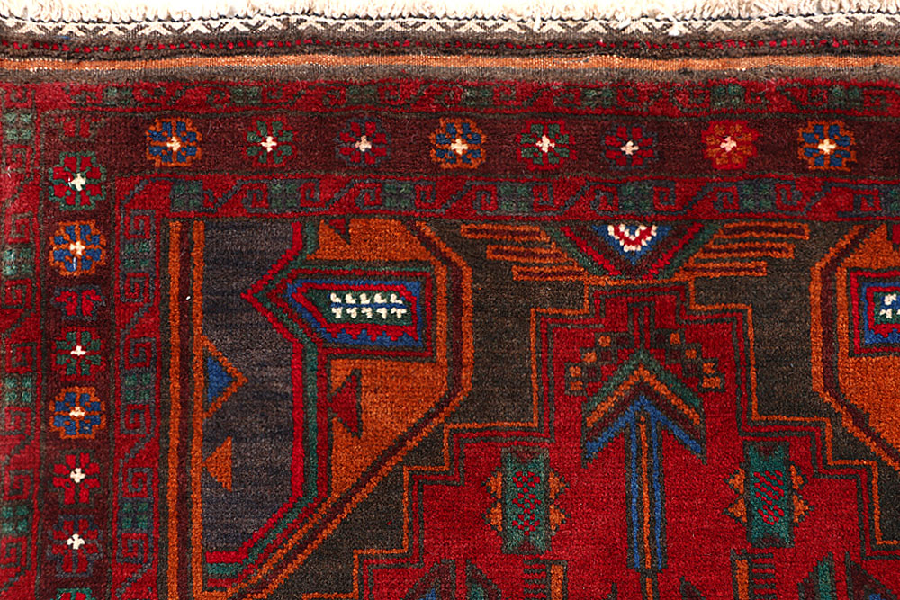 Multi Colored Baluchi 4' x 6' 5 - No. 64288 - ALRUG Rug Store