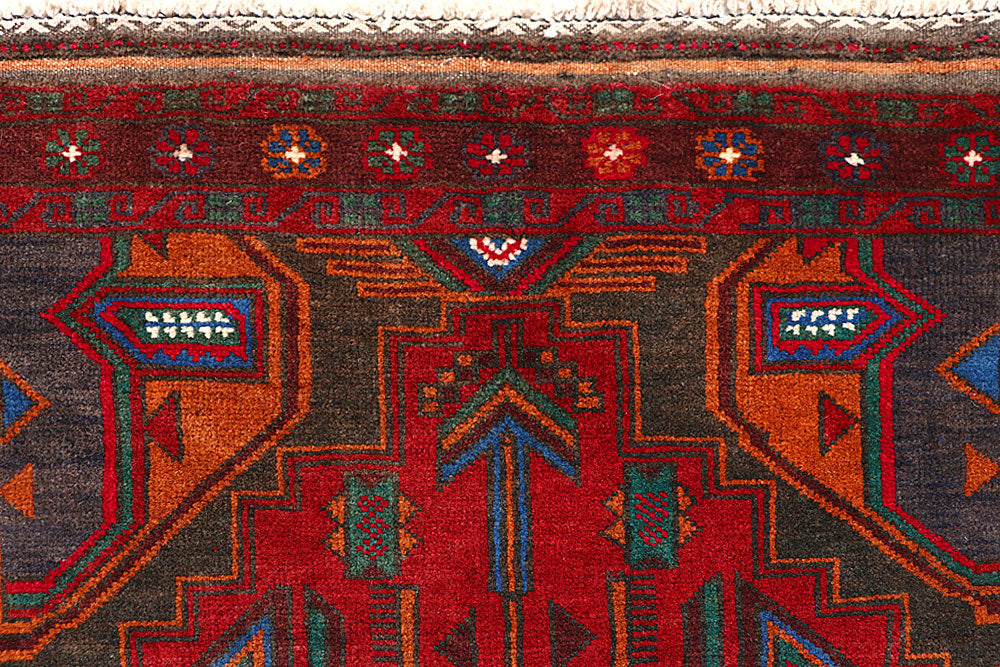 Multi Colored Baluchi 4' x 6' 5 - No. 64288 - ALRUG Rug Store