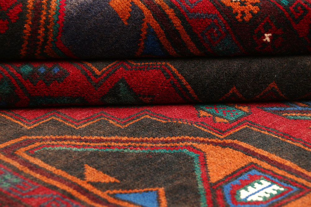 Multi Colored Baluchi 4' x 6' 5 - No. 64288 - ALRUG Rug Store