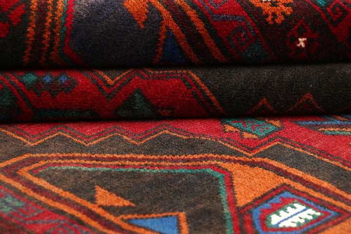 Multi Colored Baluchi 4' x 6' 5 - No. 64288 - ALRUG Rug Store