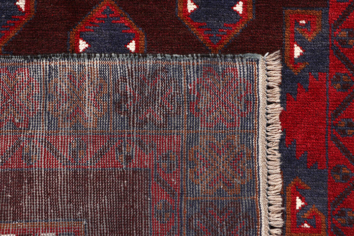 Maroon Baluchi 3' 4 x 6' 1 - No. 64289 - ALRUG Rug Store