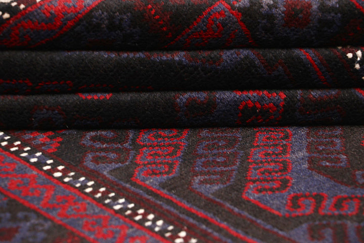 Multi Colored Baluchi 3' 6 x 6' - No. 64291 - ALRUG Rug Store