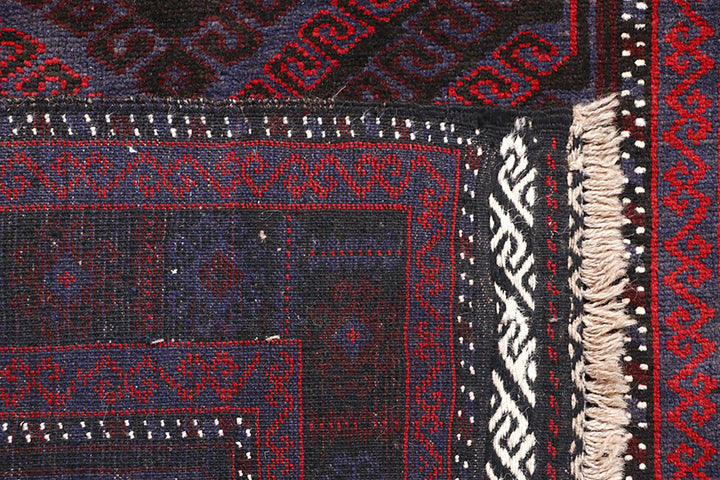 Multi Colored Baluchi 3' 6 x 6' - No. 64291 - ALRUG Rug Store