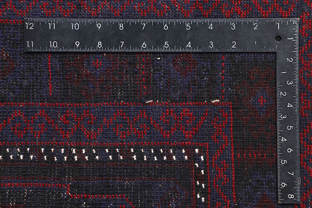 Multi Colored Baluchi 3' 6 x 6' - No. 64291 - ALRUG Rug Store