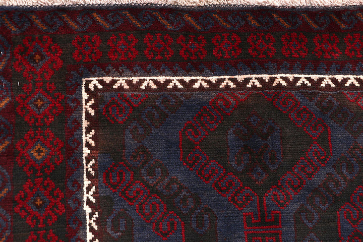 Multi Colored Baluchi 3' 7 x 6' 3 - No. 64292 - ALRUG Rug Store