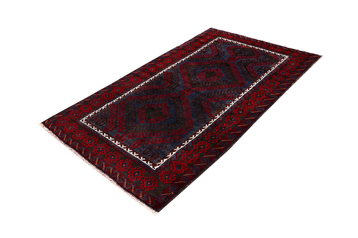 Multi Colored Baluchi 3' 7 x 6' 3 - No. 64292 - ALRUG Rug Store