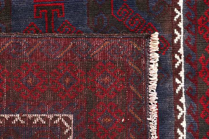 Multi Colored Baluchi 3' 7 x 6' 3 - No. 64292 - ALRUG Rug Store