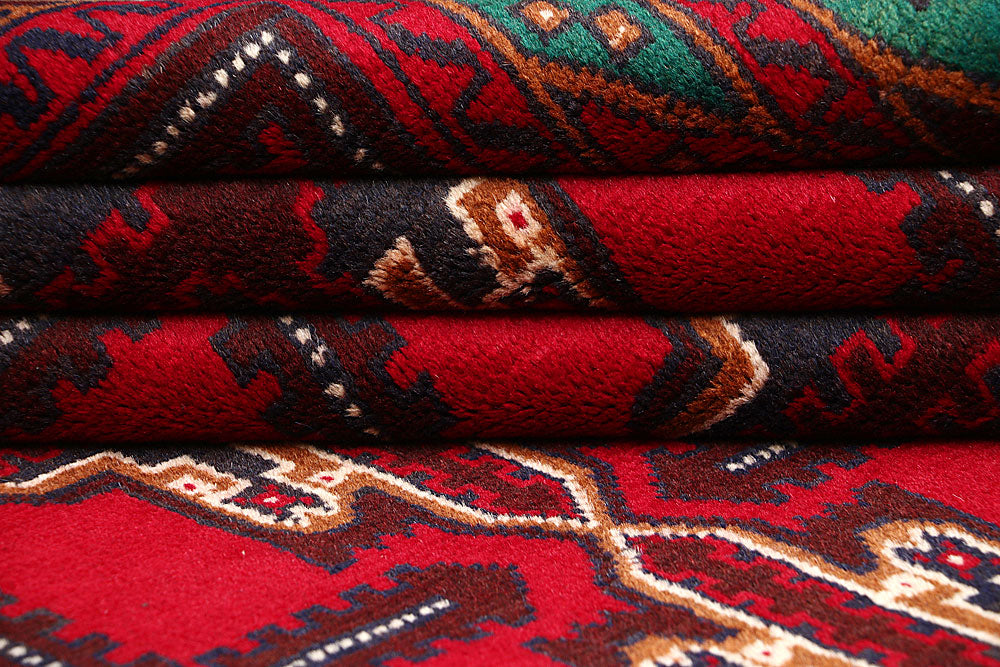 Firebrick Baluchi 3' 6 x 6' 2 - No. 64293 - ALRUG Rug Store