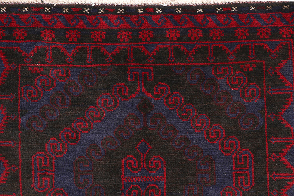 Multi Colored Baluchi 3' 7 x 6' - No. 64295 - ALRUG Rug Store