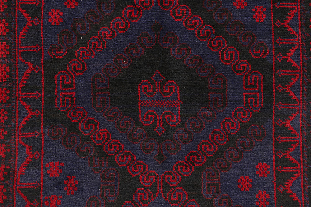 Multi Colored Baluchi 3' 7 x 6' - No. 64295 - ALRUG Rug Store